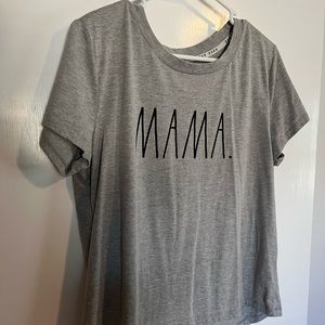 Rae Dunn Mama tee size XL